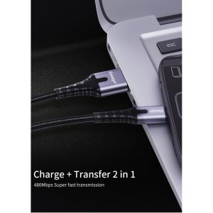 Sẵn Dây Cáp Sạc Dữ Liệu micro usb 3a essager Sạc Nhanh Có Đèn led 3a Cho Điện Thoại| Shop Phụ Kiện Số - Ảnh 5