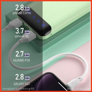 Sẵn Sạc dự phòng 10000 mAh pin sạc dự phòng Wk -161 bảo hành 24 tháng lỗi 1 đổi 1| Shop Phụ Kiện Số - Ảnh 3