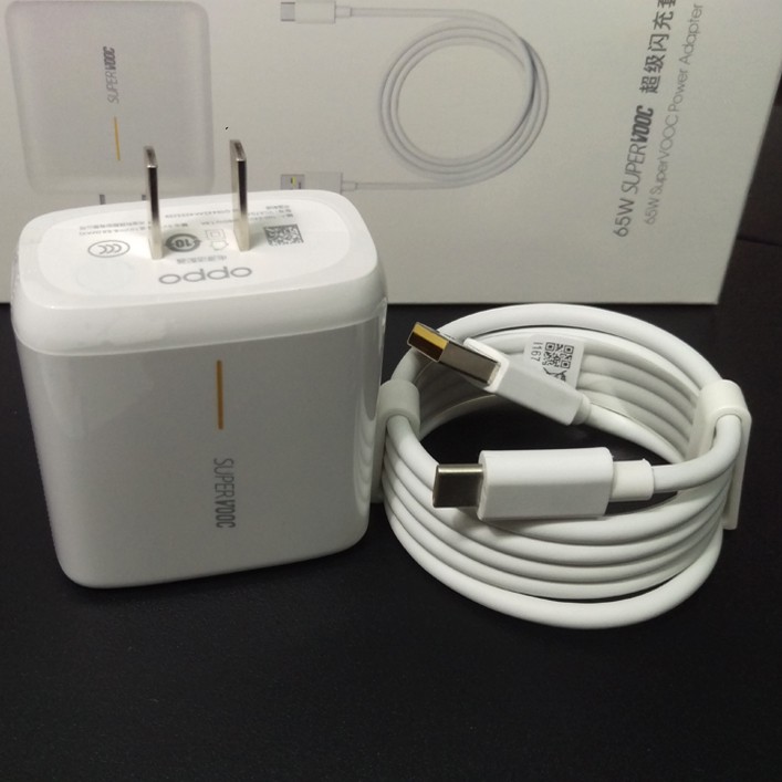 Bộ sạc nhanh O.ppo Super VOOC 2.0 Find X2 Pro - 65W - Luu Y:Cap Sac Chui Sac Dau TO 9787518f7061dd29854e581b98d9bb7c