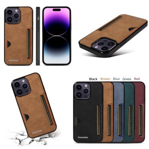 Sẵn Siêu Mỏng Khe Cắm Thẻ Ốp điện thoại Cho iPhone XS 11 12 13 14 15 16 Pro Max Ốp điện thoại Thời Trang Kinh Doanh Thẻ 14 15 16 Plus Bao| Shop Phụ Kiện Số