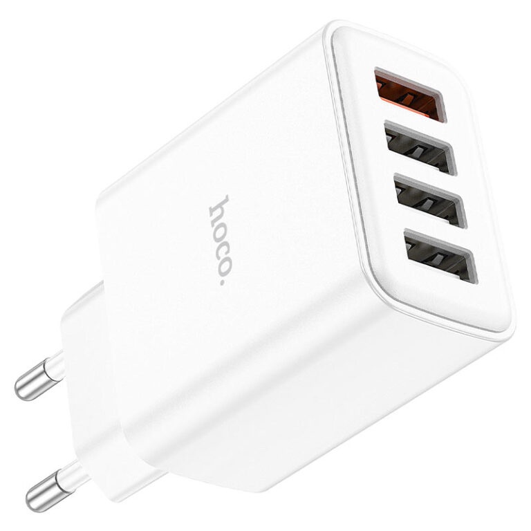 Sẵn Củ sạc nhanh samsung xiaomi 28.5W .. 4 cổng usb a HOCO - Cục sạc 4 in 1 đa năng QC3.0| Shop Phụ Kiện Số - Ảnh 2