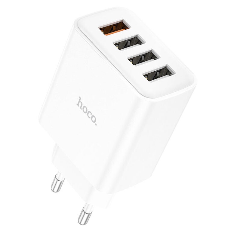Sẵn Củ sạc nhanh samsung xiaomi 28.5W .. 4 cổng usb a HOCO - Cục sạc 4 in 1 đa năng QC3.0| Shop Phụ Kiện Số - Ảnh 3