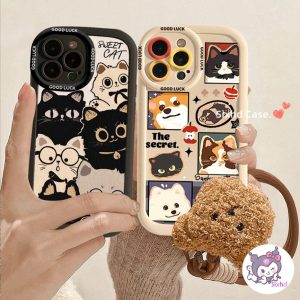 Sẵn Ốp Lưng Samsung A23 A05s A05 A12 A06 A15 A16 A53 A35 A13 A14 A50 A50s A32 A24 A25 A34 A33 A30s A22 A51 A54 A03s M12 M15 M16 Ốp Điện Thoại Silicon Hoạt Hình Lucky Puppy Bìa Mềm| Shop Phụ Kiện Số