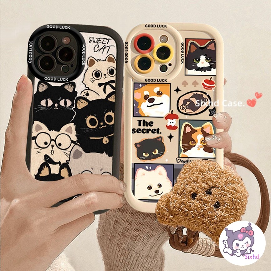 Ốp Lưng Samsung A23 A05s A05 A12 A06 A15 A16 A53 A35 A13 A14 A50 A50s A32 A24 A25 A34 A33 A30s A22 A51 A54 A03s M12 M15 M16 Ốp Điện Thoại Silicon Hoạt Hình Lucky Puppy Bìa Mềm sg 11134201 7ra3r