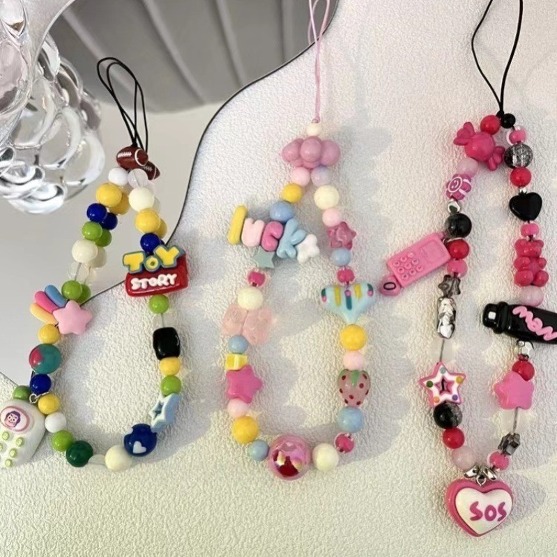 Thích hợp cho tất cả các trường hợp điện thoại thương hiệu Phim hoạt hình INS Siêu nhân dễ thương Hoa thỏ nơ Vỏ điện thoại Phụ kiện treo Vòng tay airpods Cô gái màu hồng Vòng tay chống mất sg 11134201 7rd5c lwygqm5swrigfa