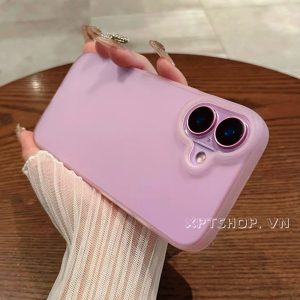 Sẵn Ốp Điện Thoại Sương Mù Màu Hồng Cho iPhone 16ProMax 16Pro 16Plus 15ProMax 14 13 12 11ProMax Bảo Vệ Toàn Diện Chống Sốc Bảo Vệ Vỏ Mềm| Shop Phụ Kiện Số