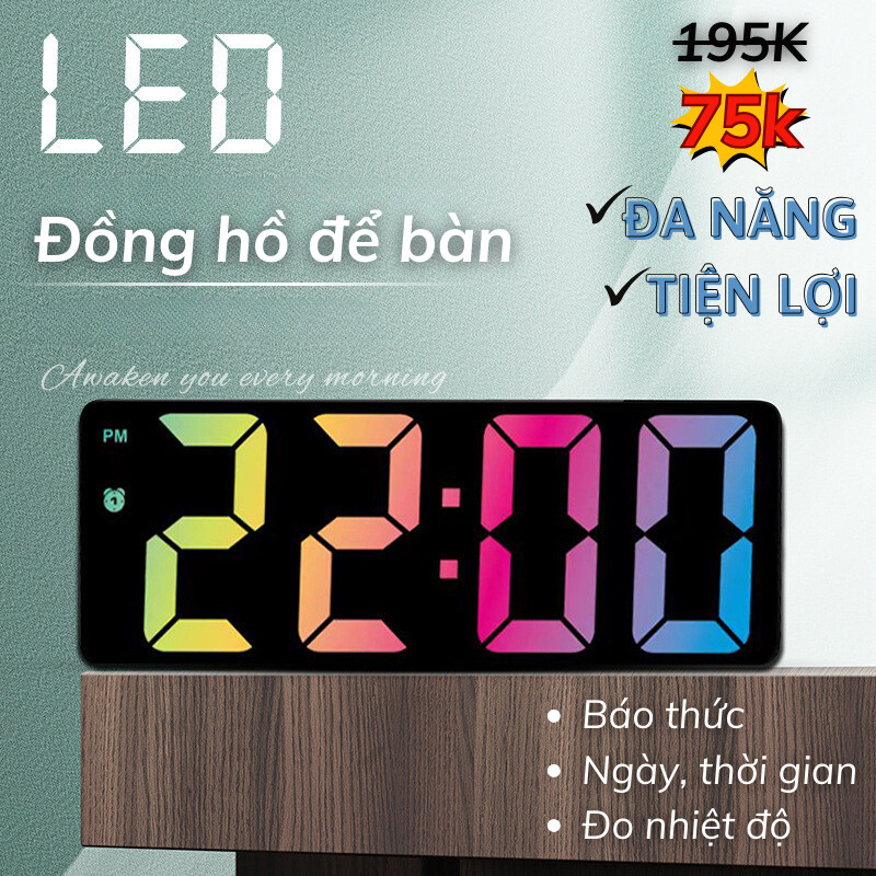 Đồng hồ led để bàn trang trí decor điện tử đẹp sg 11134201 7renv m2t9tfu57nnt56