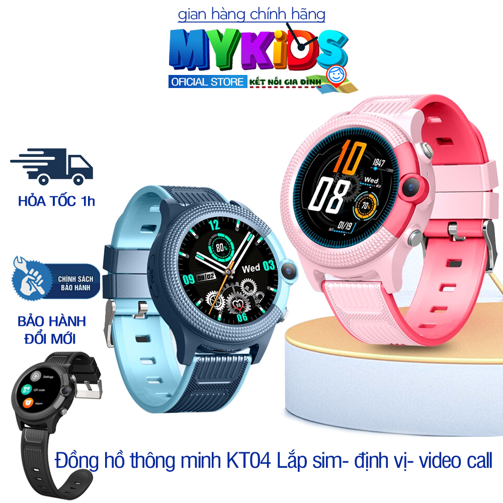 Đồng Hồ Thông Minh Trẻ Em Lắp Sim Định Vị Gọi VIDEO MyKid KT04 PRO GPS Chống Nước Wifi SOS - CHÍNH HÃNG MYKID vn 11134207 7qukw lf0fvcfauclz2b