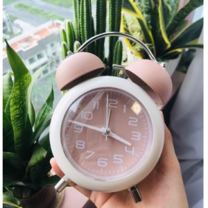 Sẵn Đồng hồ báo thức để bàn chuông To Kim chôi Không ỒN đèn LED (ảnh thật)| Shop Phụ Kiện Số