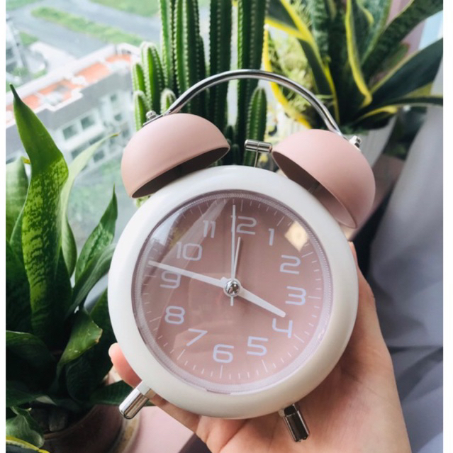 Đồng hồ báo thức để bàn chuông To Kim chôi Không ỒN đèn LED (ảnh thật) vn 11134207 7qukw lj4e5icy7t3g55