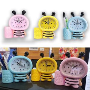 Sẵn Đồng hồ báo thức hình con ong cho bé kiểu đồng hồ để bàn báo thức dễ thương| Shop Phụ Kiện Số