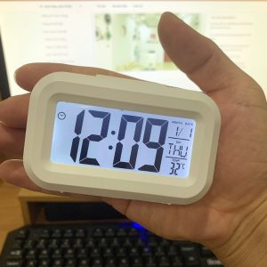 Sẵn Đồng Hồ LED Để Bàn Báo Thức Điện Tử Đa Chức Năng Cảm Biến Đèn Nền Ban Đêm, Nhiệt Độ, Thời Gian, Lịch, Báo Thức DH07| Shop Phụ Kiện Số