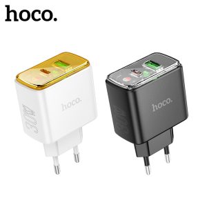 Sẵn Củ sạc nhanh 30w Hoco CS42A sạc nhanh PD30W + QC3.0, chân cắm tròn, kiểu dáng trong| Shop Phụ Kiện Số