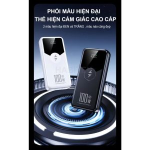 Sẵn Sạc Dự Phòng 30000mah và 50000mah HABITEK HB92 Sạc Nhanh 100W, Tích Hợp Dây Sạc, Sạc Mọi Loại Máy Điện Thoại, BH 6 Tháng| Shop Phụ Kiện Số - Ảnh 4