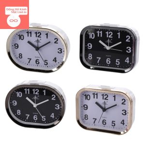 Sẵn [Khai Trương - Siêu Rẻ]  ĐỒNG HỒ BÁO THỨC ĐỂ BÀN mẫu tối giản để bàn bàn học 13.5 x 10.5 x 4,5 cm| Shop Phụ Kiện Số