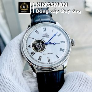 Sẵn Đồng Hồ Cơ Nam Automatic Lộ Tim Máy ORT N005 Dây Da Số La Mã Cao Cấp Máy Nhật Mới, Đồng Hồ Đeo Tay| Shop Phụ Kiện Số
