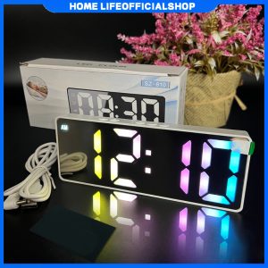 Sẵn [ Free shipping ️]Đồng Hồ Led Để Bàn Thông Minh, Decor, Hiển Thị Thời Gian,Nhiệt Độ, Báo Thức, Màn Gương, Nguồn USB hoặc| Shop Phụ Kiện Số