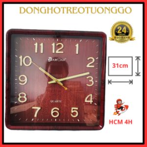 Sẵn [HCM Hỏa Tốc] Đồng hồ treo tường 31cm số dạ quang kim trôi máy tốt bảo hành 12 tháng đổi mới - D46N| Shop Phụ Kiện Số