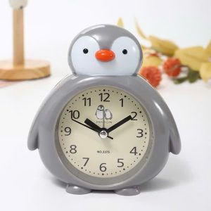 Sẵn [FREESHIP] Đồng Hồ Báo Thức Để Bàn Hình Chim Cánh Cụt Hoạt Hình Đáng Yêu.| Shop Phụ Kiện Số
