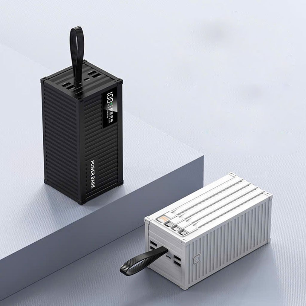 Sẵn Sạc dự phòng CONTAINER 50.000MAH kèm dây sạc nhanh 4 đầu, sạc nhanh PD 120W - AUDIO365| Shop Phụ Kiện Số - Ảnh 4