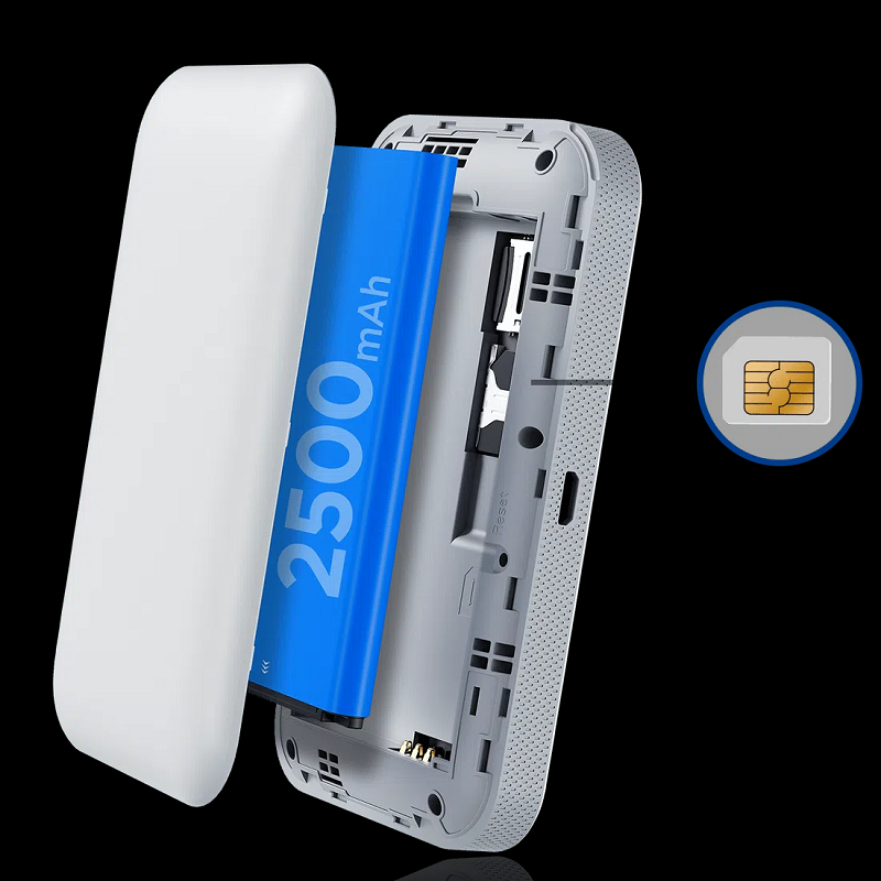 Sẵn Phát wifi từ sim 4G TCL LINKZONE MW42L1 pin 2500mah - phát ổn định tối đa 10 máy (trắng)| Shop Phụ Kiện Số - Ảnh 3