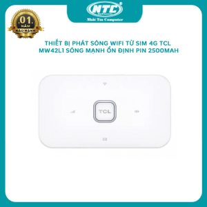 Sẵn Phát wifi từ sim 4G TCL LINKZONE MW42L1 pin 2500mah - phát ổn định tối đa 10 máy (trắng)| Shop Phụ Kiện Số